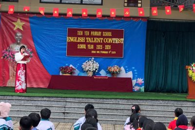 GIAO LƯU TÀI NĂNG TIẾNG ANH CẤP TRƯỜNG NĂM HỌC 2025 – 2026 TẠI TRƯỜNG TIỂU HỌC TIÊN YÊN